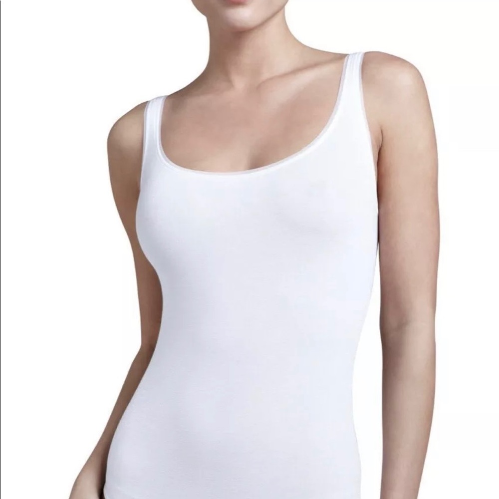 NWOT Wolford jamaika string bodysuit size XS white